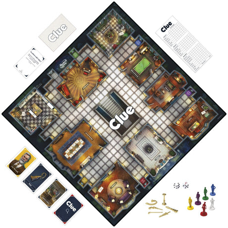 JOC DE STRATEGIE SI INVESTIGATIE CLUEDO IN LIMBA ENGLEZA
