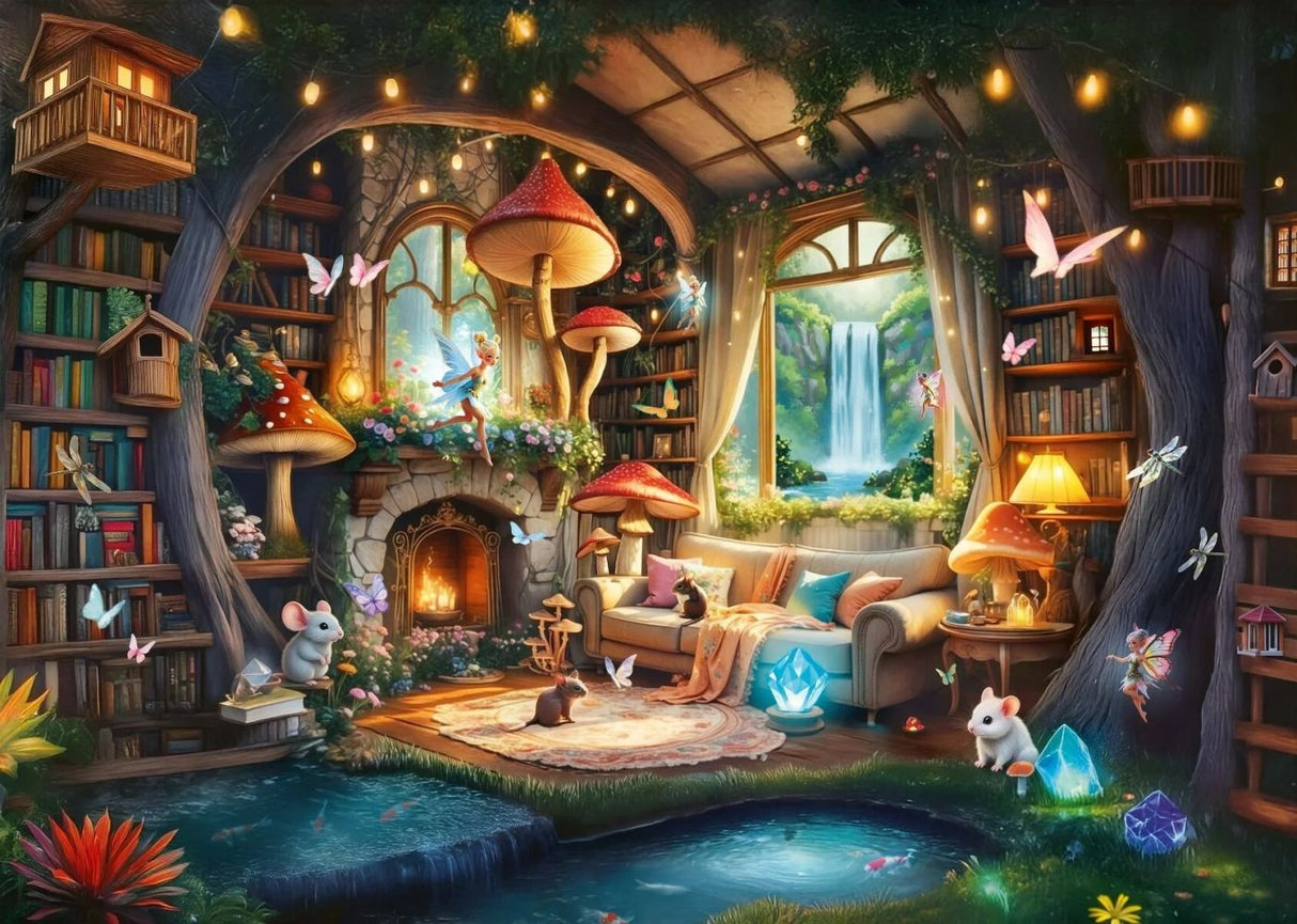 PUZZLE TREFL 2000 COLECTIA SUA CASUTA DIN BASM CU POSTER INCLUS