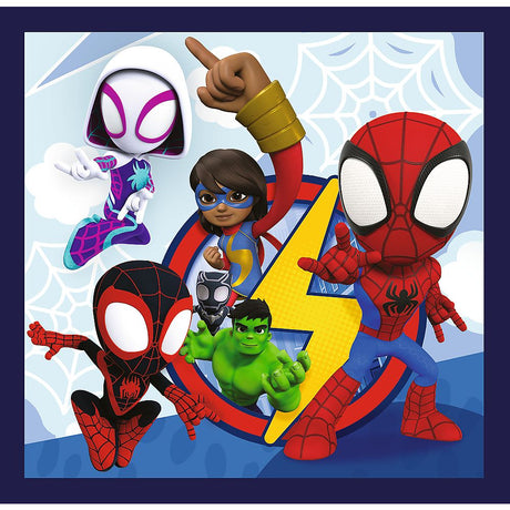 PUZZLE TREFL 3IN1 MARVEL SPIDEY SI PRIETENII LUI EXTRAORDINARI