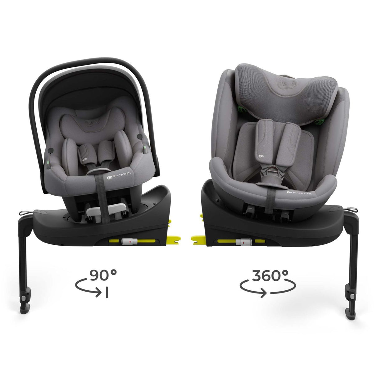 SISTEM MODULAR AUTO KINDERKRAFT ENDURA SAFE, GREY