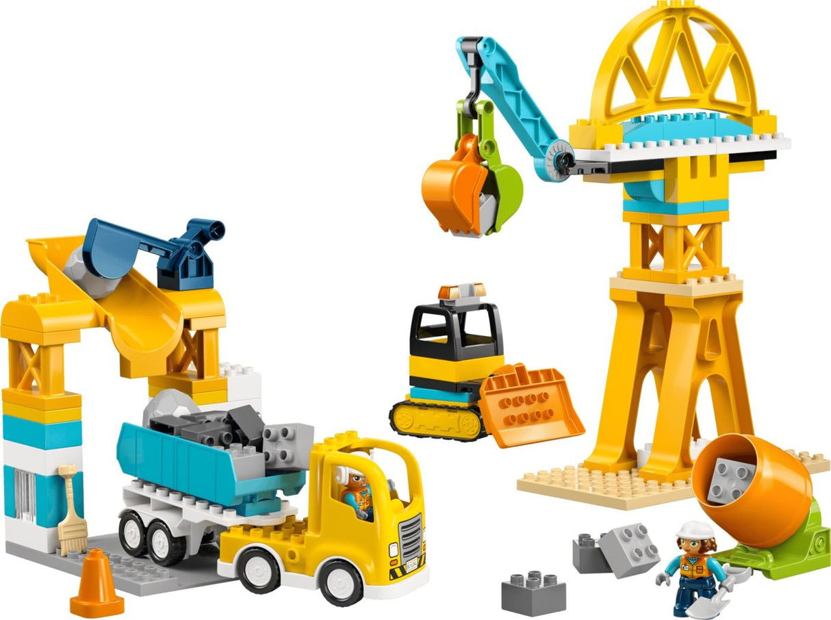 LEGO DUPLO SANTIER SI VEHICULE DE CONSTRUCTII 3 IN 1 10476
