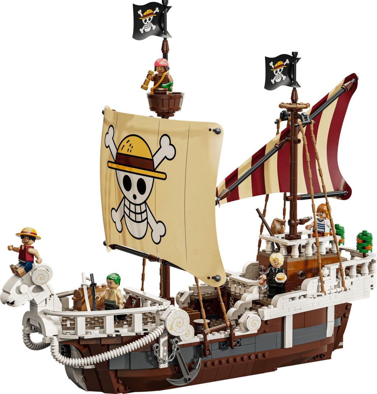 LEGO ONE PIECE CORABIA DE PIRATI FASNEATA MERRY 75639