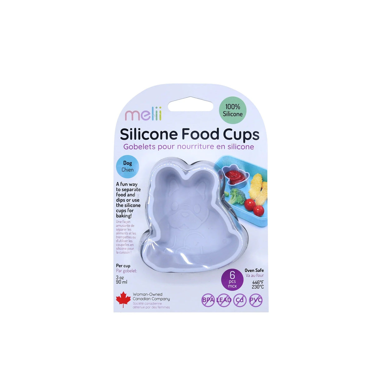 SET 6 FORME DE GATIT SILICON, MELII, MODEL BULLDOG