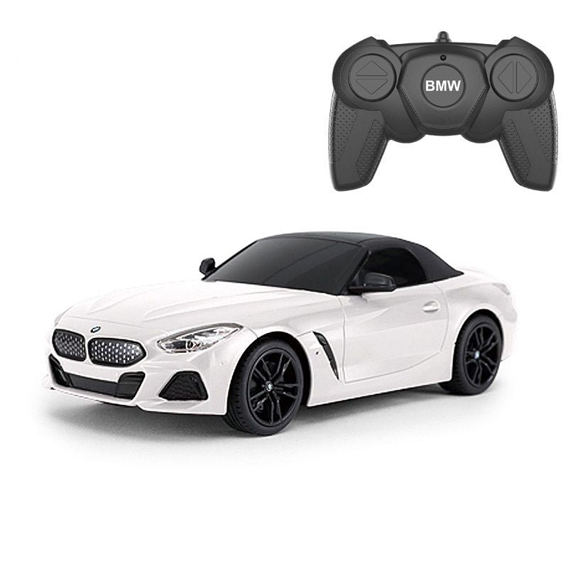 MASINA CU TELECOMANDA BMW Z4 ROADSTER ALB SCARA 1 LA 18