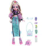 MONSTER HIGH PAPUSA LAGOONA BLUE CU ACCESORII