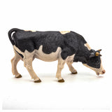 PAPO FIGURINA VACA ALB CU NEGRU