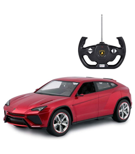 MASINA CU TELECOMANDA LAMBORGHINI URUS ROSU CU SCARA 1 LA 14