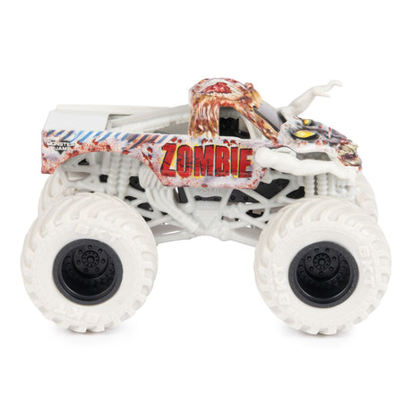 MONSTER JAM MASINUTA METALICA ZOMBIE SCARA 1 LA 64