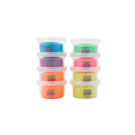 CRAYOLA SILLY SCENTS NEON SET 8 BORCANASE PLASTELINA PARFUMATA