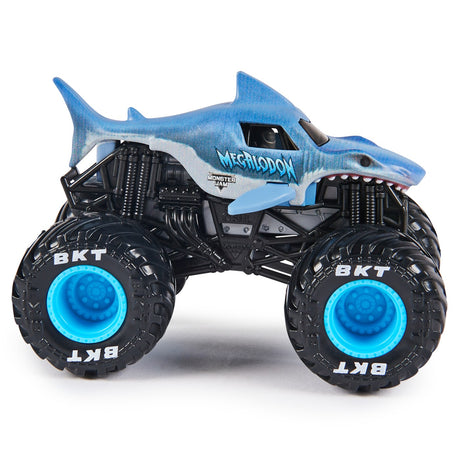 MONSTER JAM MASINUTA METALICA MEGALODON SCARA 1 LA 64