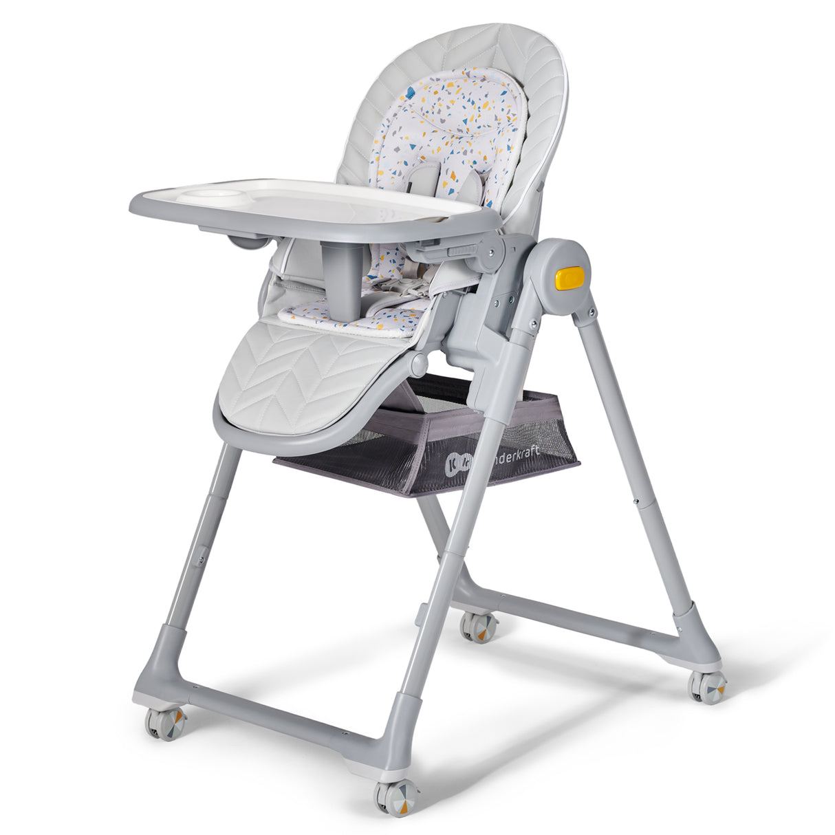 SCAUN DE MASA KINDERKRAFT LASTREE,  2 IN 1, TRANSFORMABIL, GREY