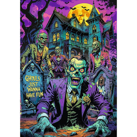 PUZZLE TREFL 1000 PREMIUM PLUS SALA GROAZEI ZOMBI