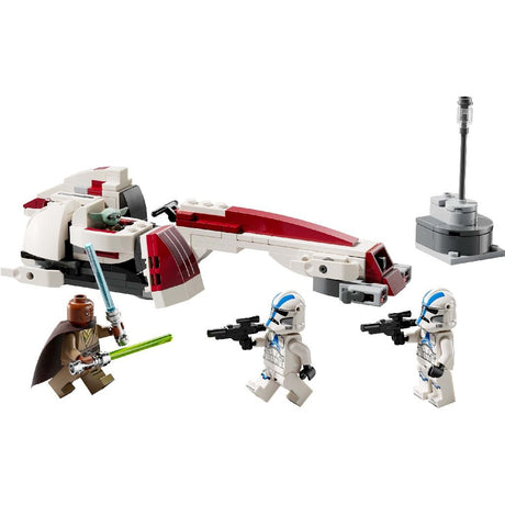 LEGO STAR WARS EVADARE PE MOTOCICLETA DE VITEZA BARC 75378