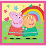 PUZZLE TREFL 3IN1 PEPPA PIG SI PRIETENII