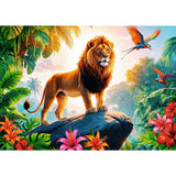 PUZZLE TREFL 200 REGELE JUNGLEI