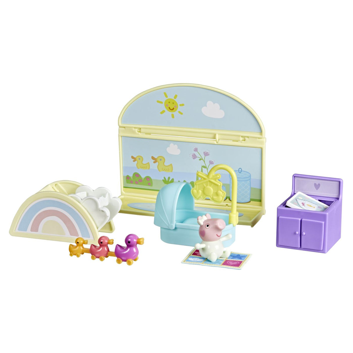 PEPPA PIG SET DE JOACA CAMERA LUI EVIE CU FIGURINE SI SI ACCESORII