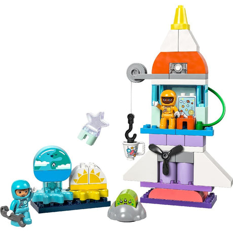 LEGO DUPLO AVENTURA CU NAVETA SPATIALA​ 3 IN 1 10422
