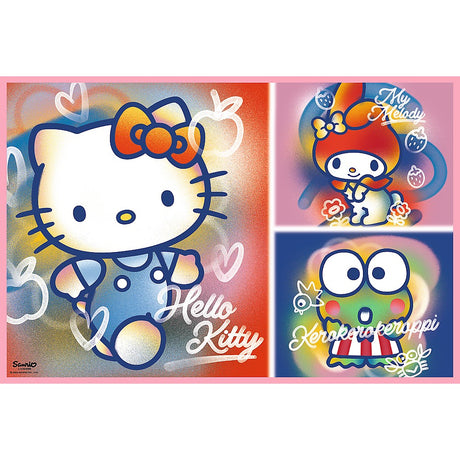 PUZZLE TREFL 2X200 HELLO KITTY SI PRIETENII