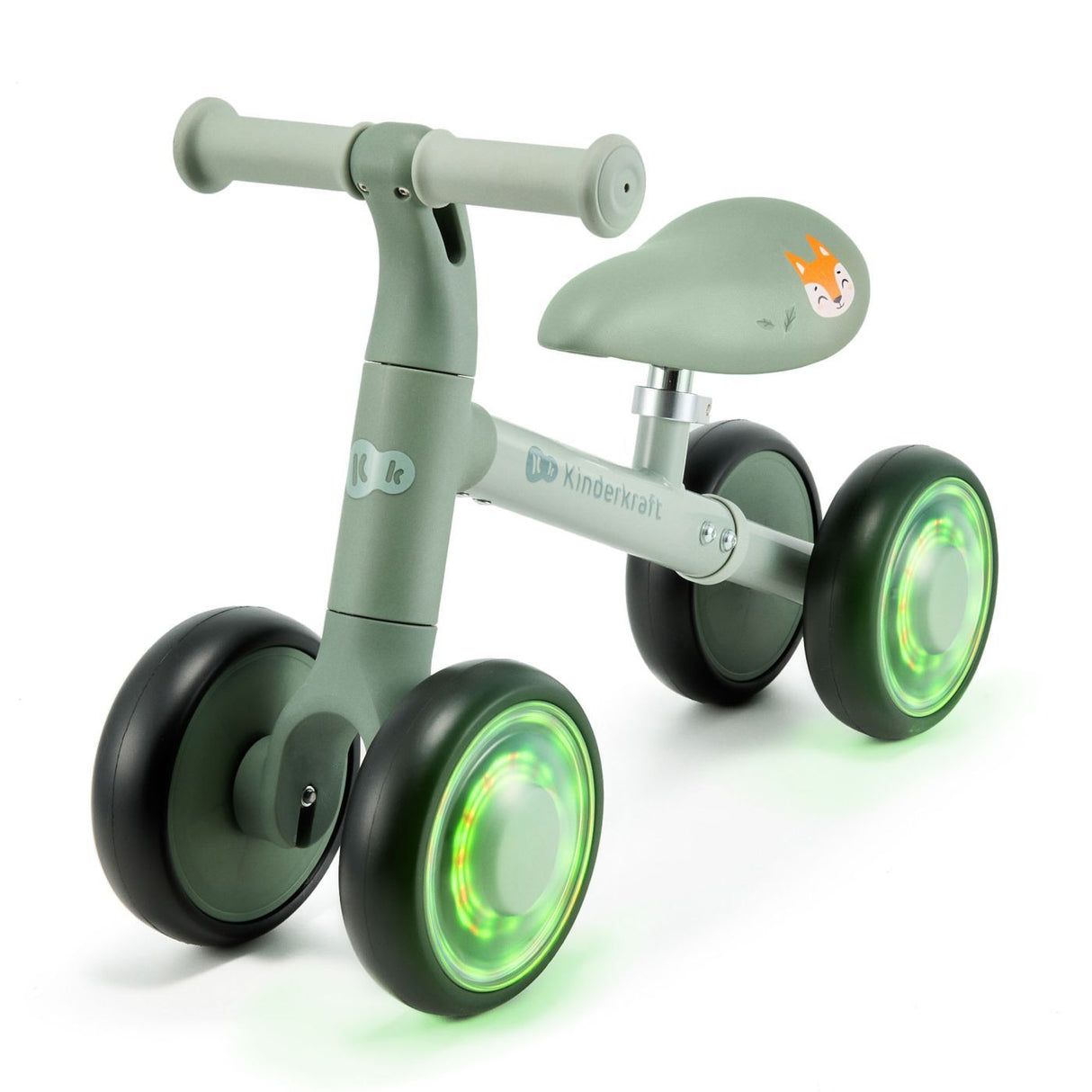BICICLETA ECHILIBRU CUTIE FLASH, GREEN
