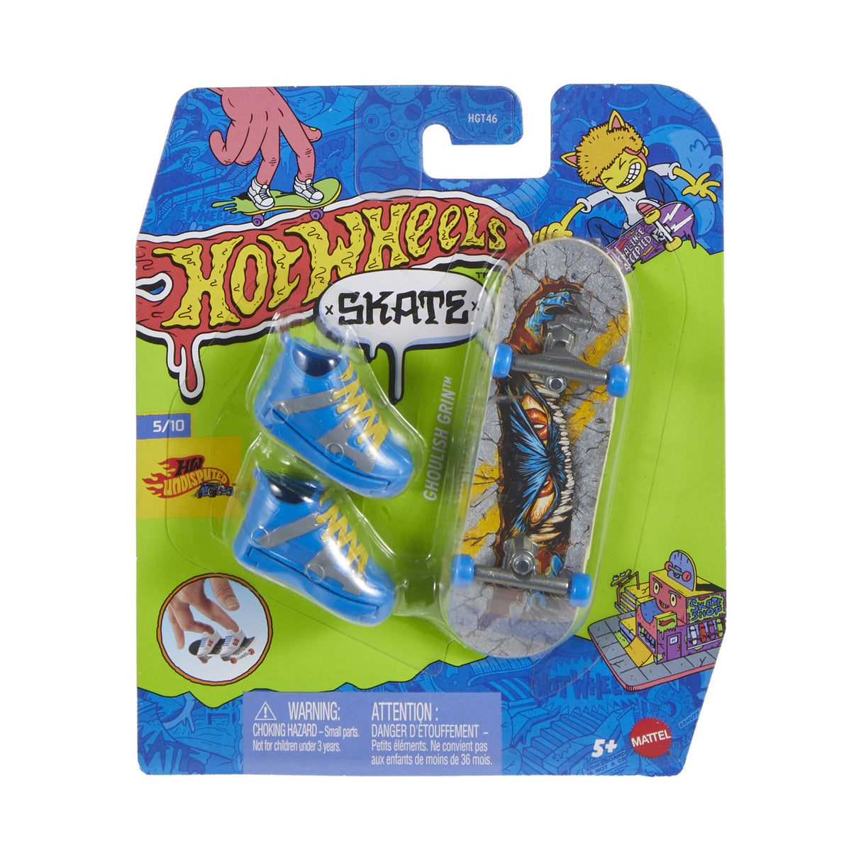 HOT WHEELS SET PLACA SI PANTOFI DE SKATE