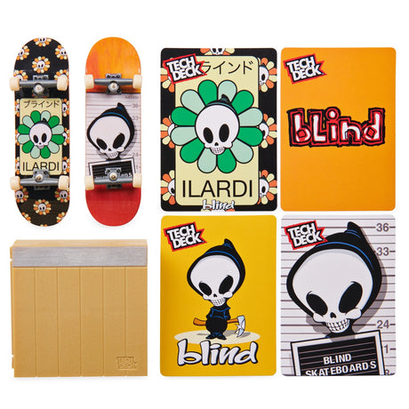 TECH DECK FINGERBOARD PACHET CU OBSTACOL BLIND