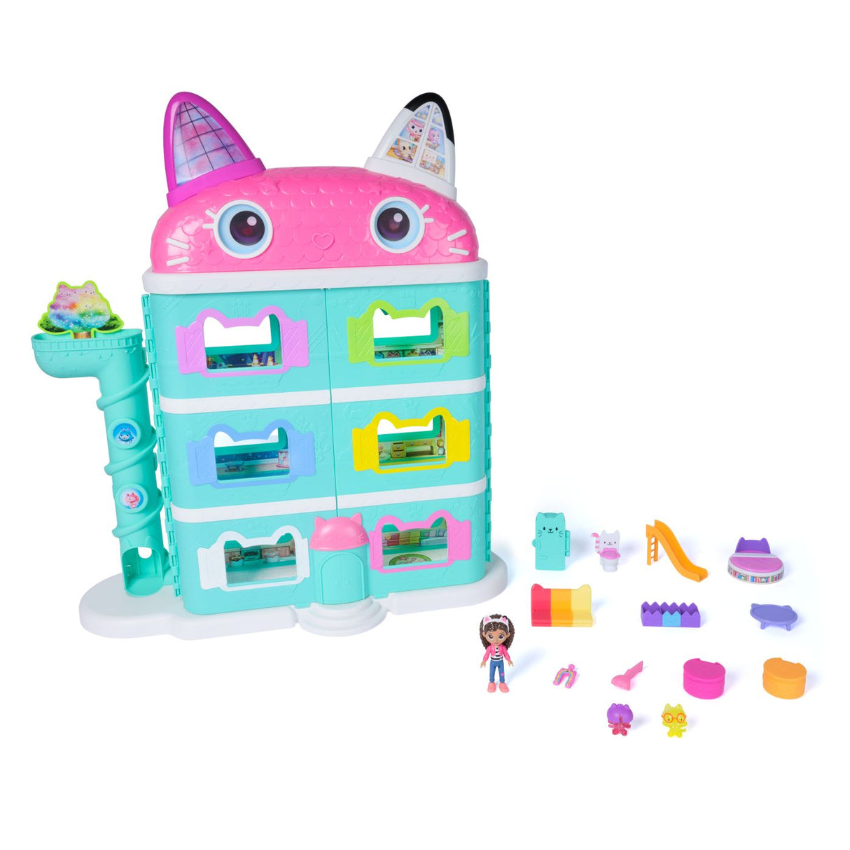 GABBYS DOLLHOUSE FILMUL CASA DE PAPUSI A LUI GABBYS MEOW MAZING CU ACCESORII