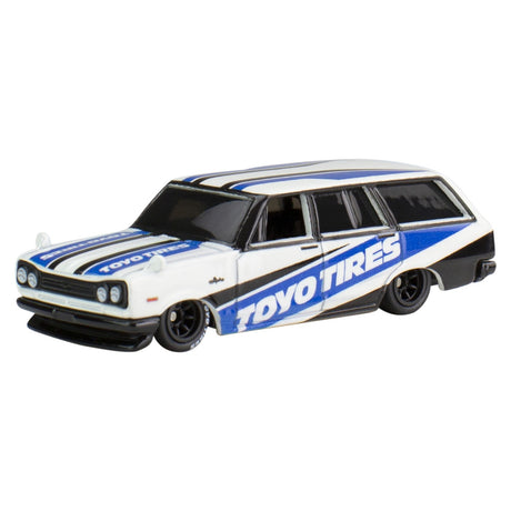 HOT WHEELS PREMIUM REAL RIDERS POP CULTURE MASINUTA METALICA NISSAN SKYLINE VAN 69 SCARA 1:64