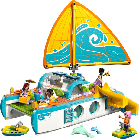 LEGO FRIENDS CALATORIA AVENTUROASA CU BARCA 42664