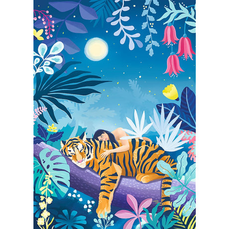 PUZZLE TREFL UFT VELVET 500 TIGRUL DORMIND