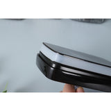 Recipient din Plastic, Vivimall, pentru Alimente/Obiecte, Inchidere Ermetica, Textura Ondulata, 15 x 10 x 30 cm, 3.3 l, Transparent - vivimall.ro