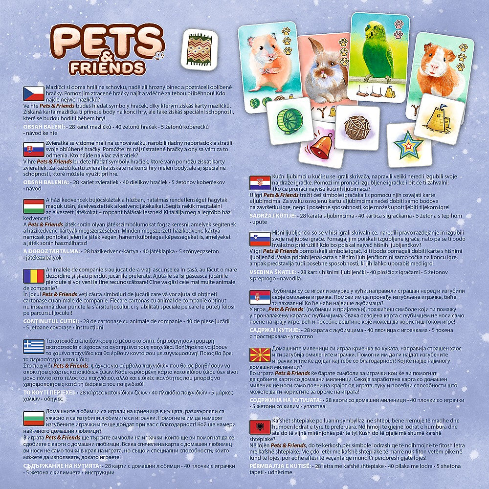 JOC DE SOCIETATE ANIMALE DE COMPANIE