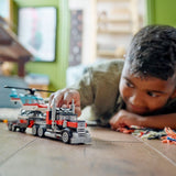 LEGO CREATOR 3IN1 CAMIONETA PLATFORMA CU ELICOPTER 31146