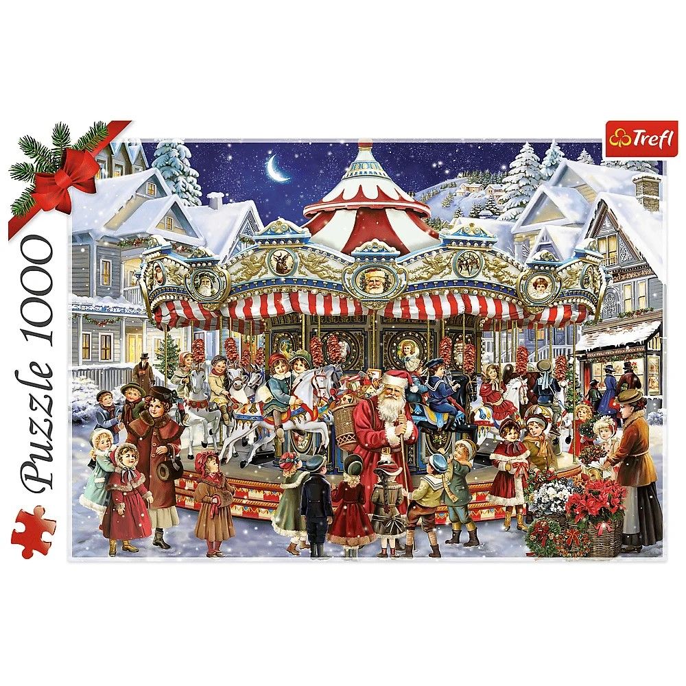 PUZZLE TREFL 1000 CARUSEL DE CRACIUN