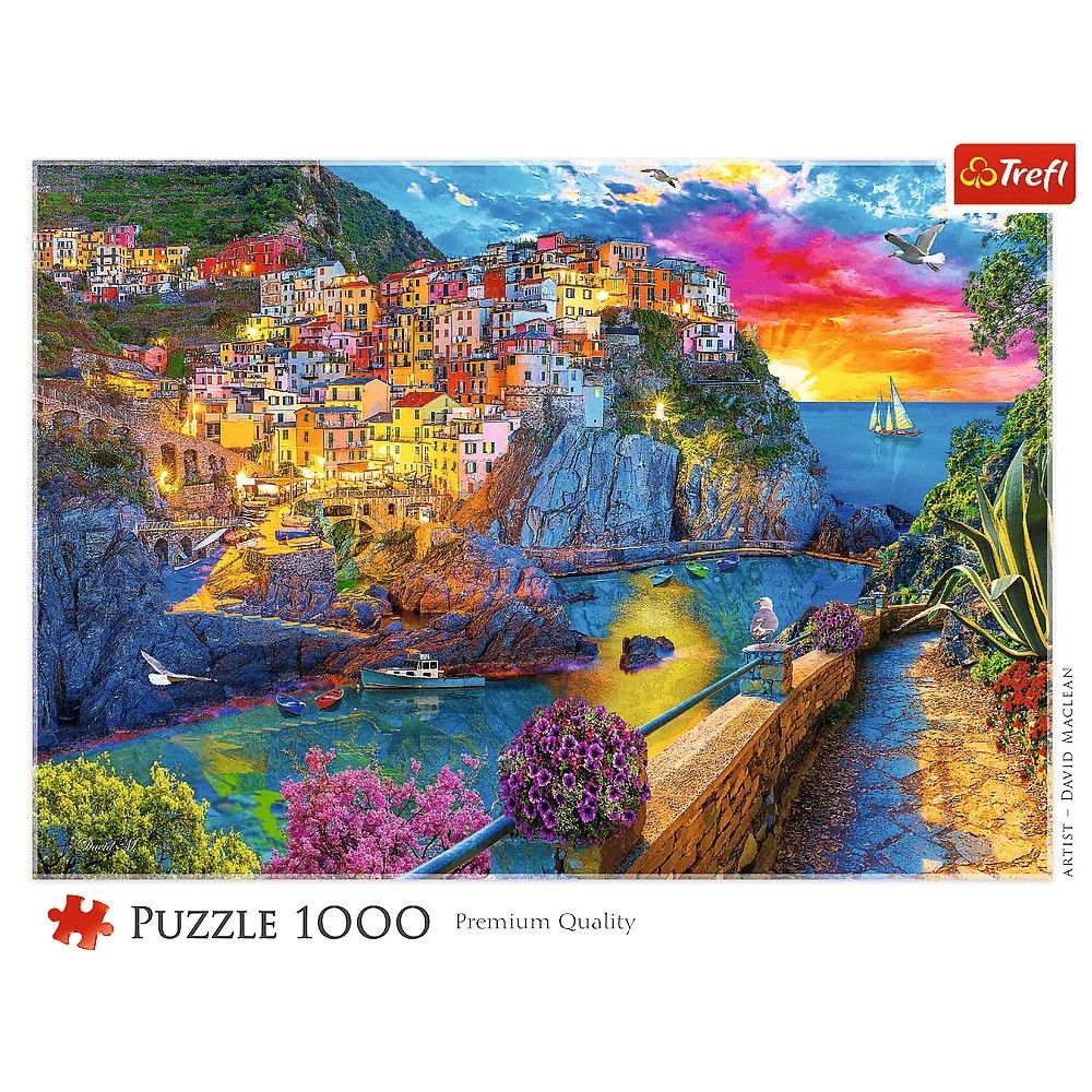 PUZZLE TREFL 1000 O PLIMBARE DE SEARA PRIN CINQUE TERRE