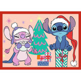 PUZZLE TREFL 4IN1 DISNEY LILO SI STITCH DE CRACIUN