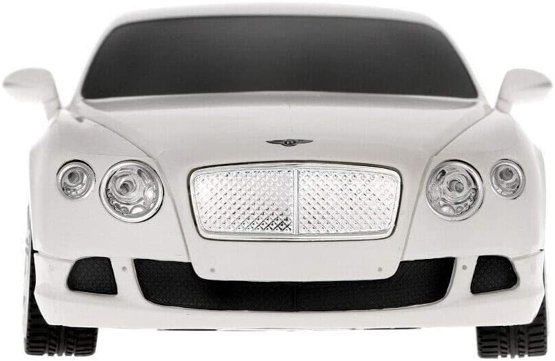 MASINA CU TELECOMANDA BENTLEY CONTINENTAL GT ALB CU SCARA 1 LA 24