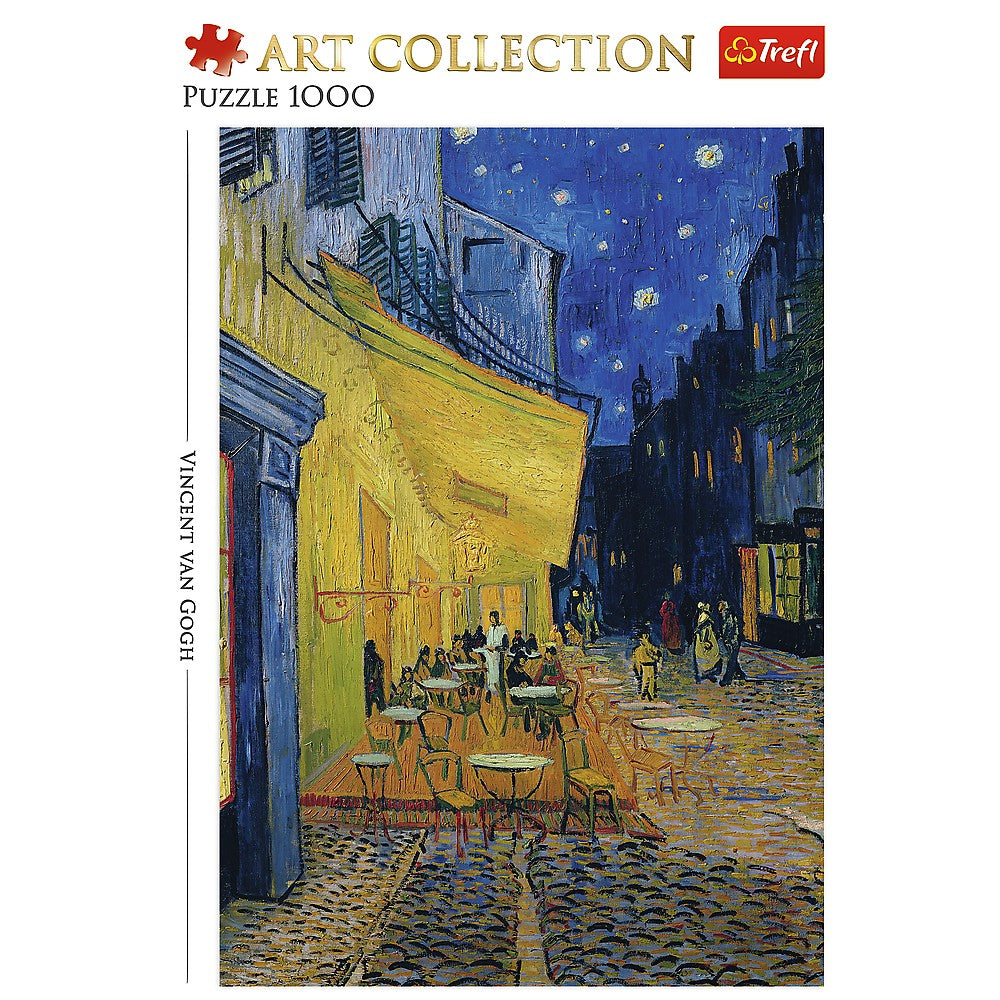 PUZZLE TREFL 1000 ART COLLECTION VINCENT VAN GOGH TERASA CAFENEA NOAPTEA