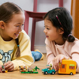 LEGO ANIMAL CROSSING CARAVANA SI MAGAZINUL DE GRADINARIT AL LUI LEIF 77054