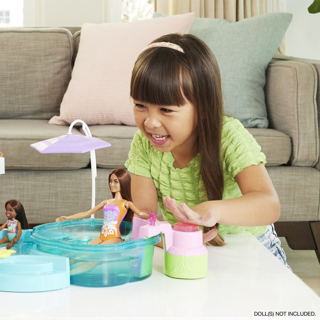 BARBIE SET DE JOACA PISCINA DE VIS CU ACCESORII