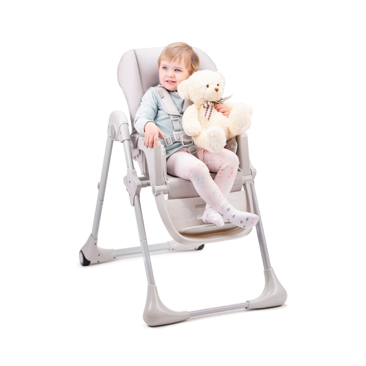SCAUN DE MASA KINDERKRAFT YUMMY PLIABIL, GREY
