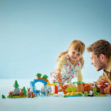 LEGO DUPLO FAMILII DE ANIMALE SALBATICE 3 ÎN 1 10446