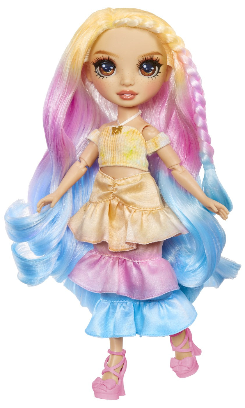 RAINBOW HIGH WATERCOLOR CREATE PAPUSA OCHI CAPRUI