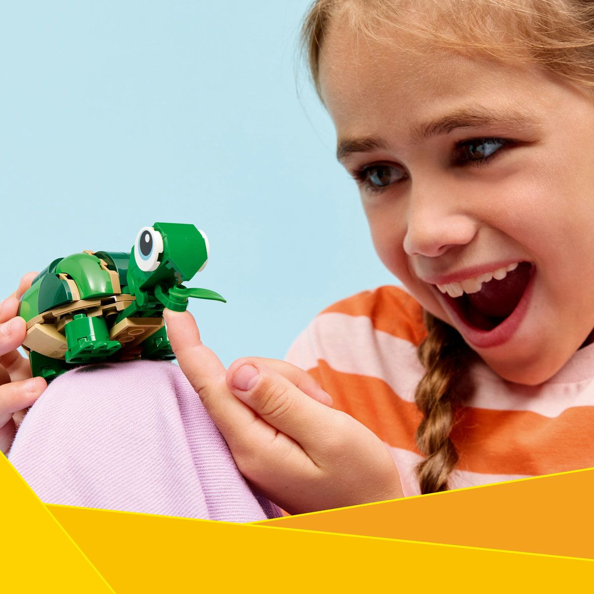 LEGO CREATOR BROASCA TESTOASA CU O FLOARE DE NUFAR 31377