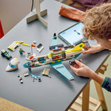 LEGO CITY AVION AMBULANTA PENTRU URGENTE 60465