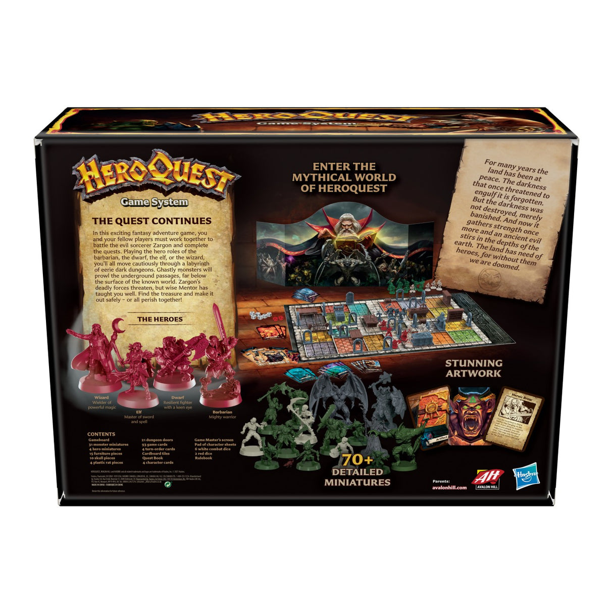 HERO QUEST JOC DE SOCIETATE IN LIMBA ENGLEZA