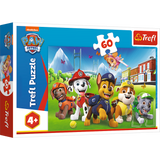 PUZZLE TREFL 60 PIESE PATRULA CATELUSILOR CATEII IN IARBA