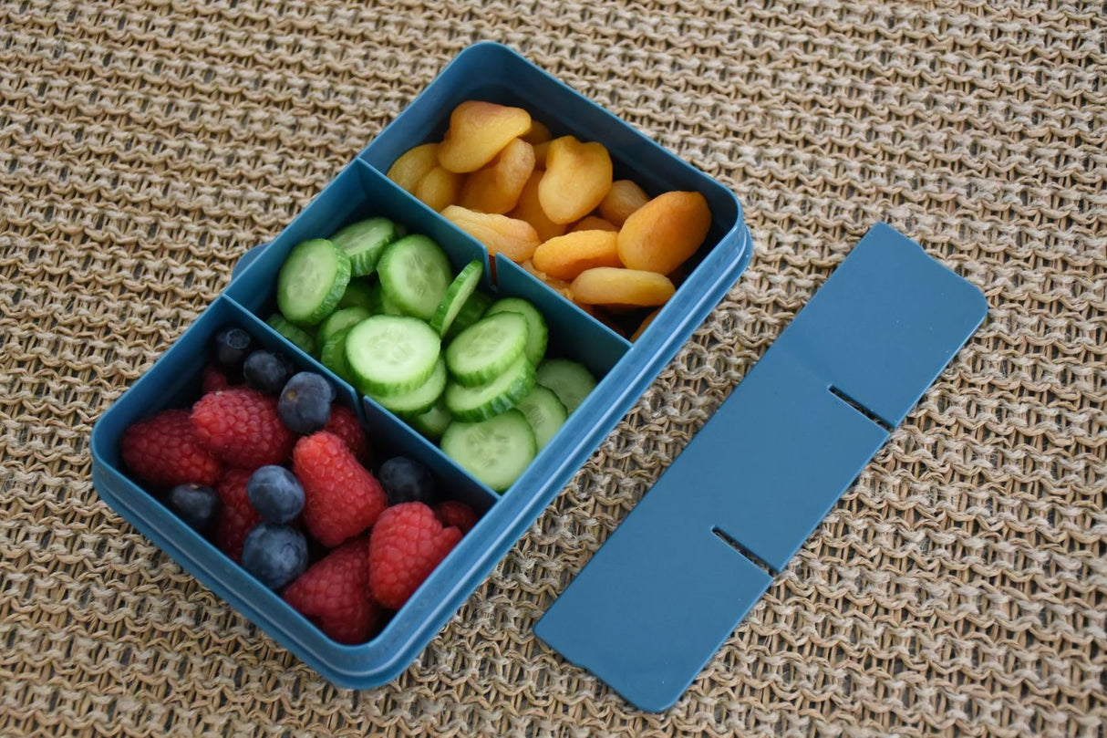 CUTIE SNACK 6 COMPARTIMENTE, MELII LUXE, BLUE