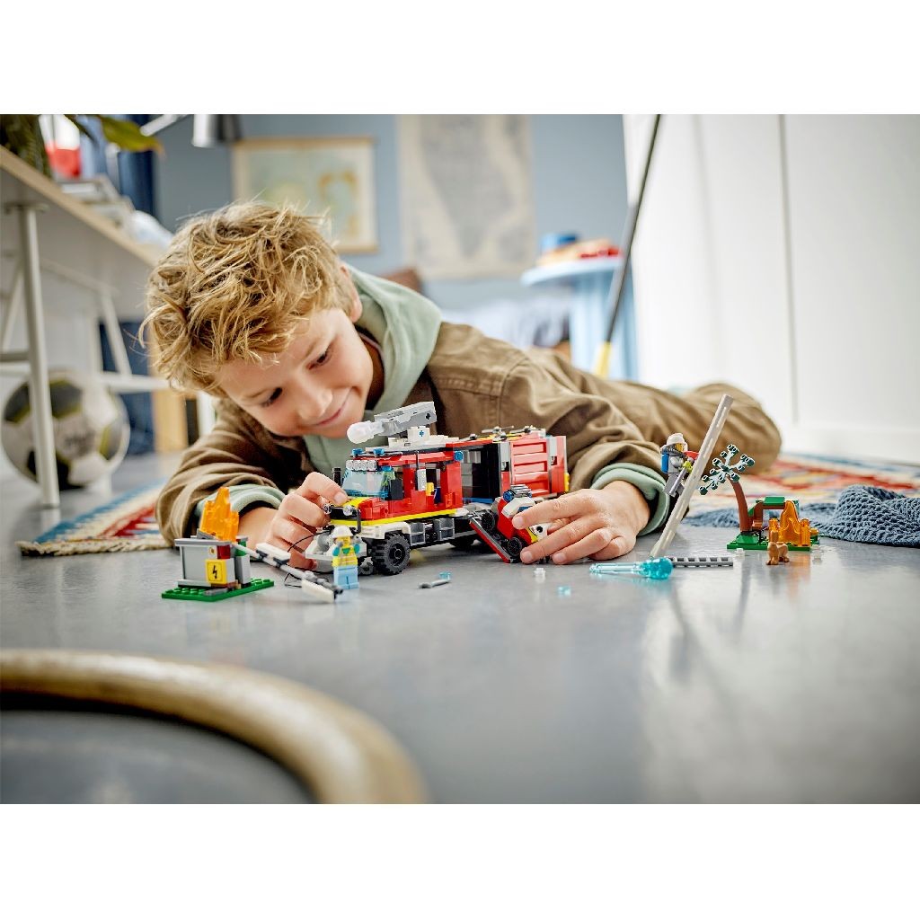 LEGO CITY MASINA UNITATII DE POMPIERI 60374