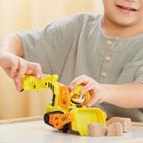 PATRULA CATELUSILOR RUBBLE SI ECHIPA VEHICULE DE BAZA BULDOZER