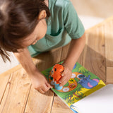MELISSA AND DOUG STICKER WOW SET DE JOACA AUTOCOLANTE SI STAMPILA REINCARCABILA TIGRU